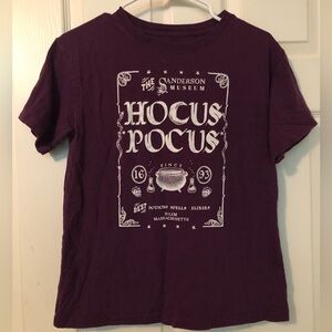 Disney Brand Hocus Pocus purple T-Shirt size Small